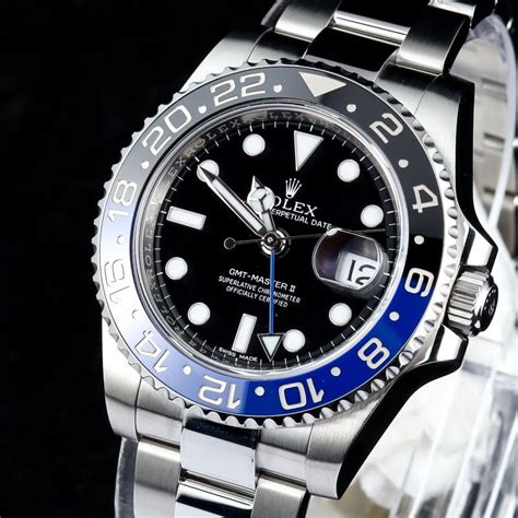 rolex black blue bezel